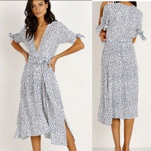 Faithfull The Brand Nina Midi Dress Rae Floral Print